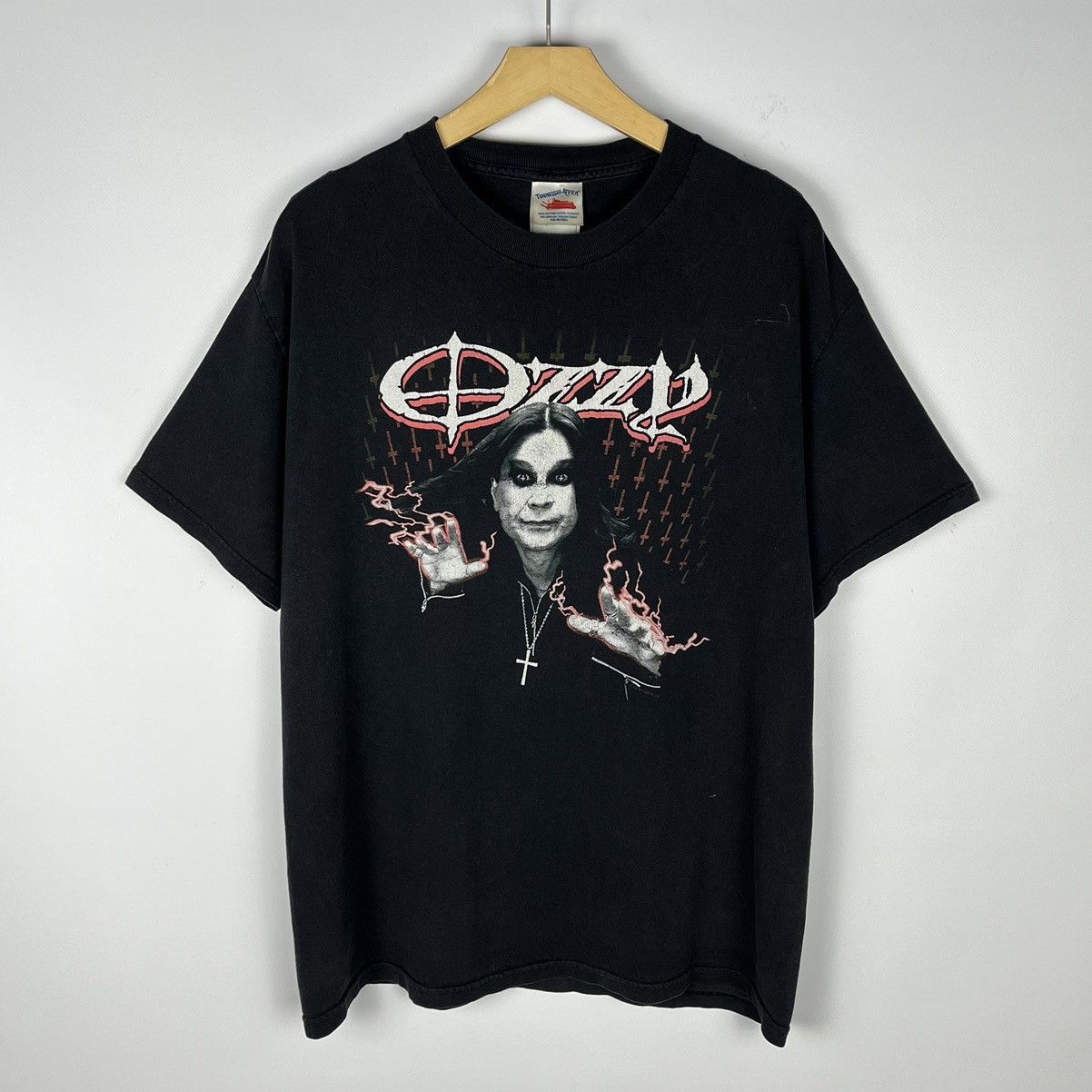 Band Tees Vintage Ozzy Osbourne Rare Concert T Shirt 2002 Size US L / EU 52-54 / 3 - 1 Thumbnail