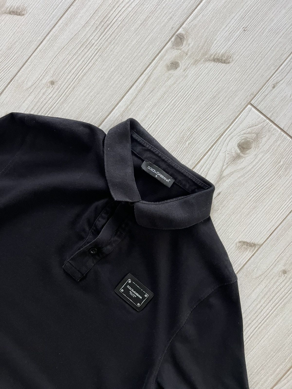 Dolce & Gabbana Dolce Gabbana Polo T-shirt Black Small Size US S / EU 44-46 / 1 - 8 Thumbnail