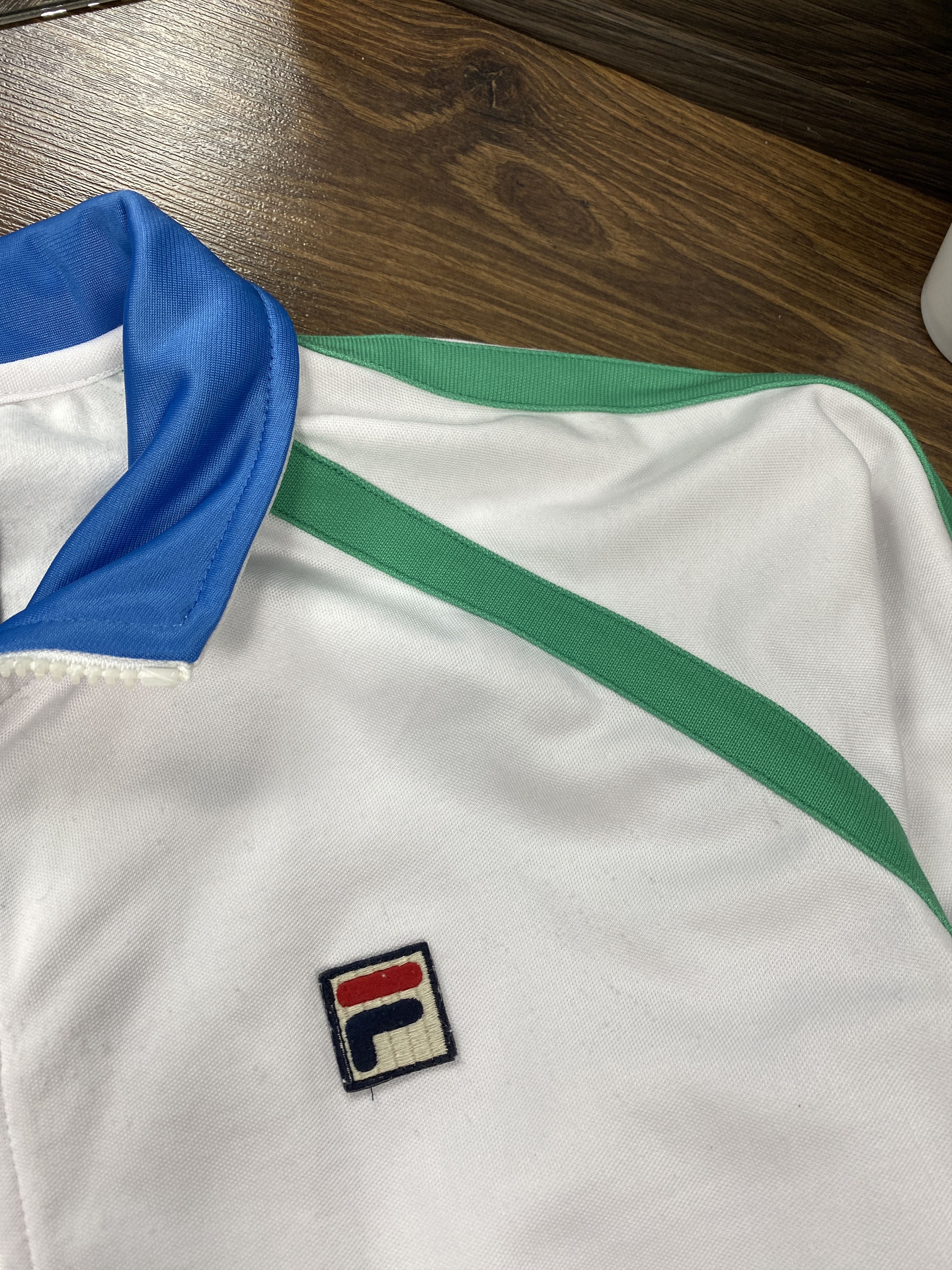 Fila × Vintage Fila White Line vintage track top jacket y2k Size US M / EU 48-50 / 2 - 3 Thumbnail