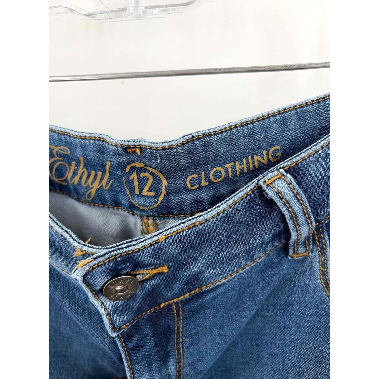 Denime Ethyl Shorts 12 Blue Pre Owned Size Bermuda Denim Size 34" / US 12 / IT 48 - 3 Thumbnail