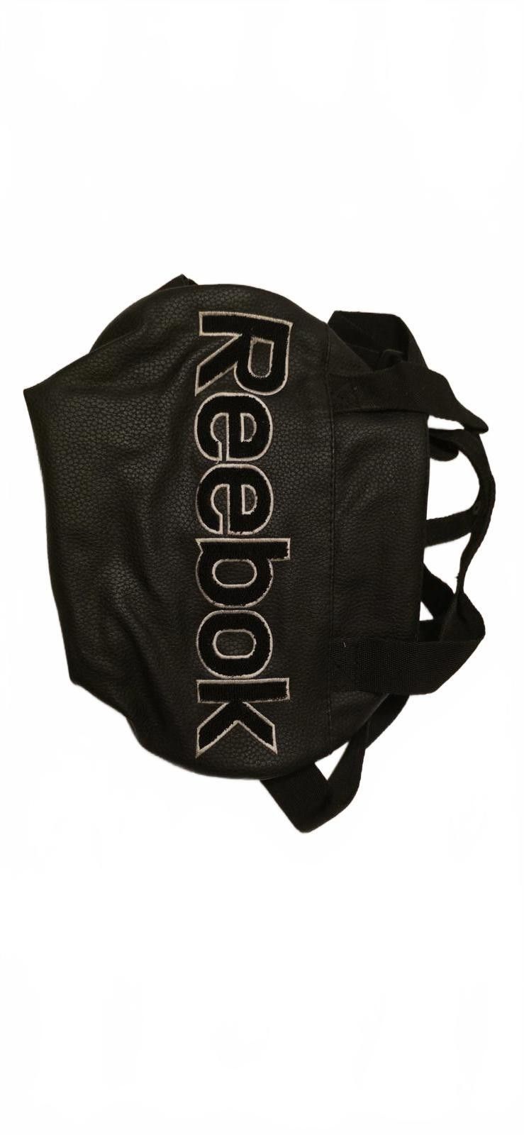 Reebok Reebok Black Leather Crossbody Bag with Dual Front Pockets Size ONE SIZE - 4 Thumbnail