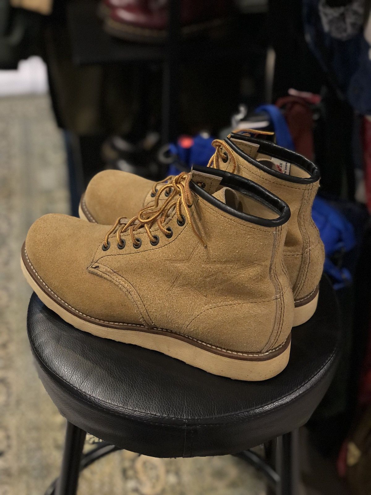 Bape × Red Wing × Vintage Bape x Red Wing Boots Size US 8 / EU 41 - 3 Thumbnail