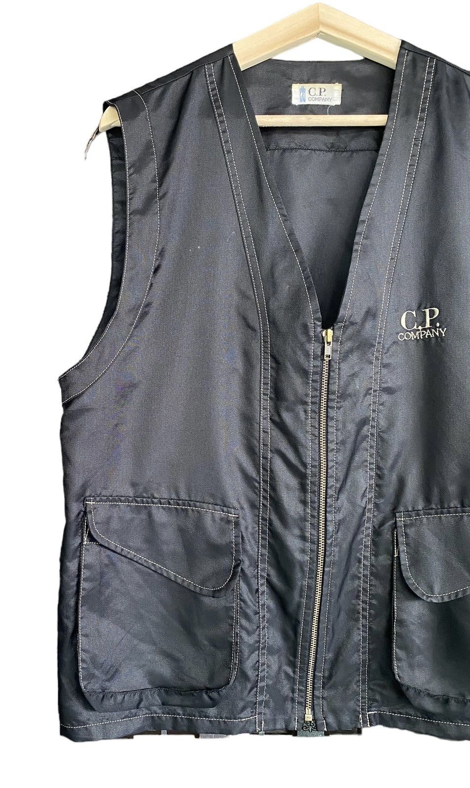 C.P. Company Vintage🔥 C.P COMPANY Polyster Pocket Vest Size US M / EU 48-50 / 2 - 6 Thumbnail