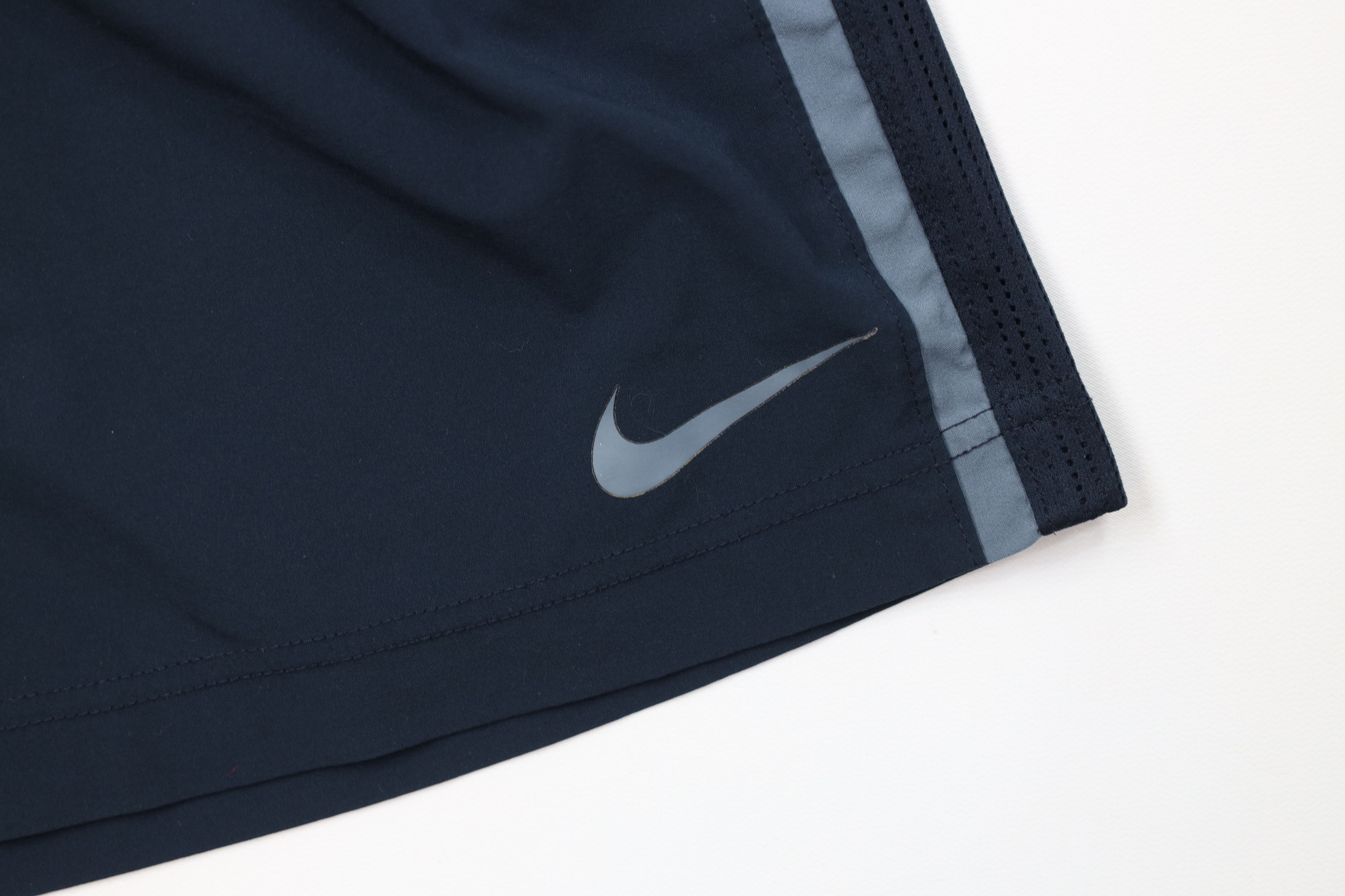 Nike Nike Color Block Gym Training Basketball Shorts Navy Blue Size US 34 / EU 50 - 5 Thumbnail