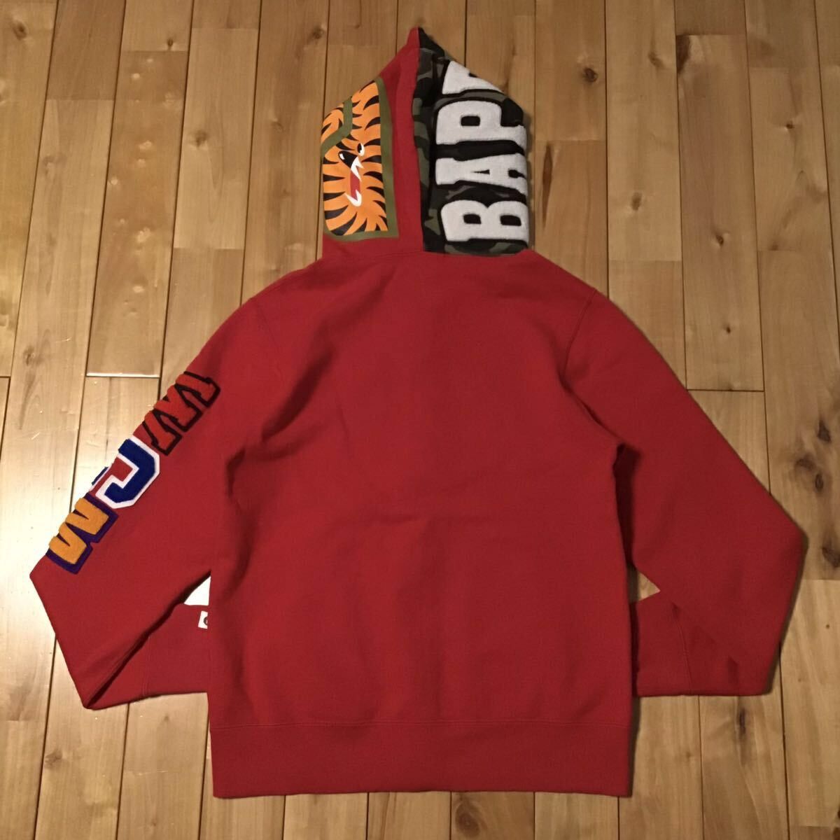 Bape BAPE camo Ape head Shark full zip Hoodie a bathing ape Size US M / EU 48-50 / 2 - 2 Thumbnail
