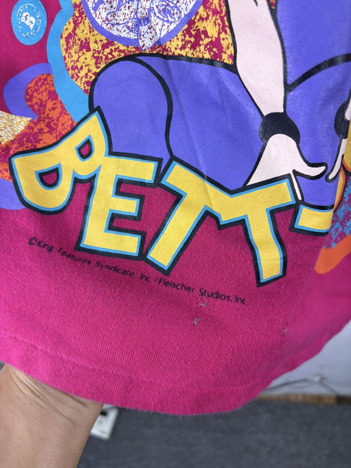 Vintage Vintage 90s Betty Boop AOP Sweatshirt Crewneck Size US M / EU 48-50 / 2 - 3 Thumbnail