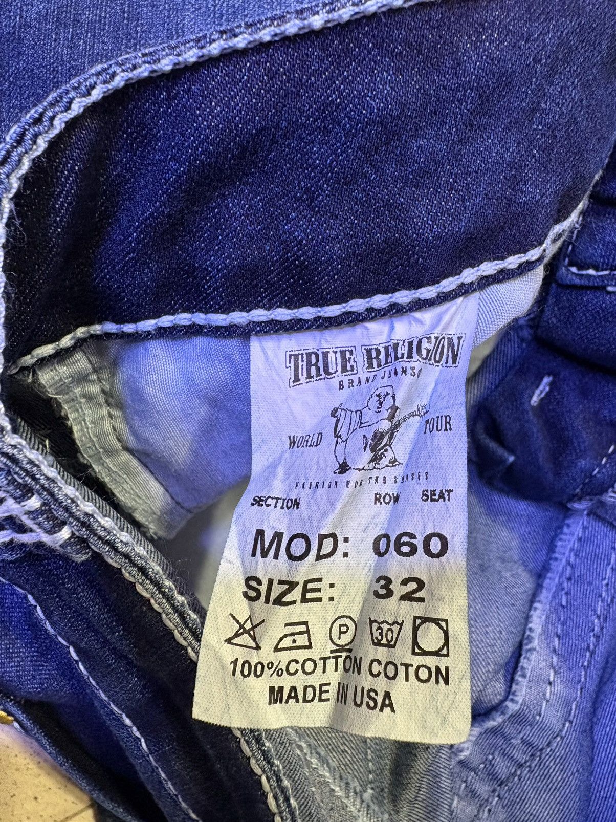 True Religion Vintage True Religion Women's Joey Jeans Made in USA Y2K Size 32" / US 10 / IT 46 - 10 Thumbnail