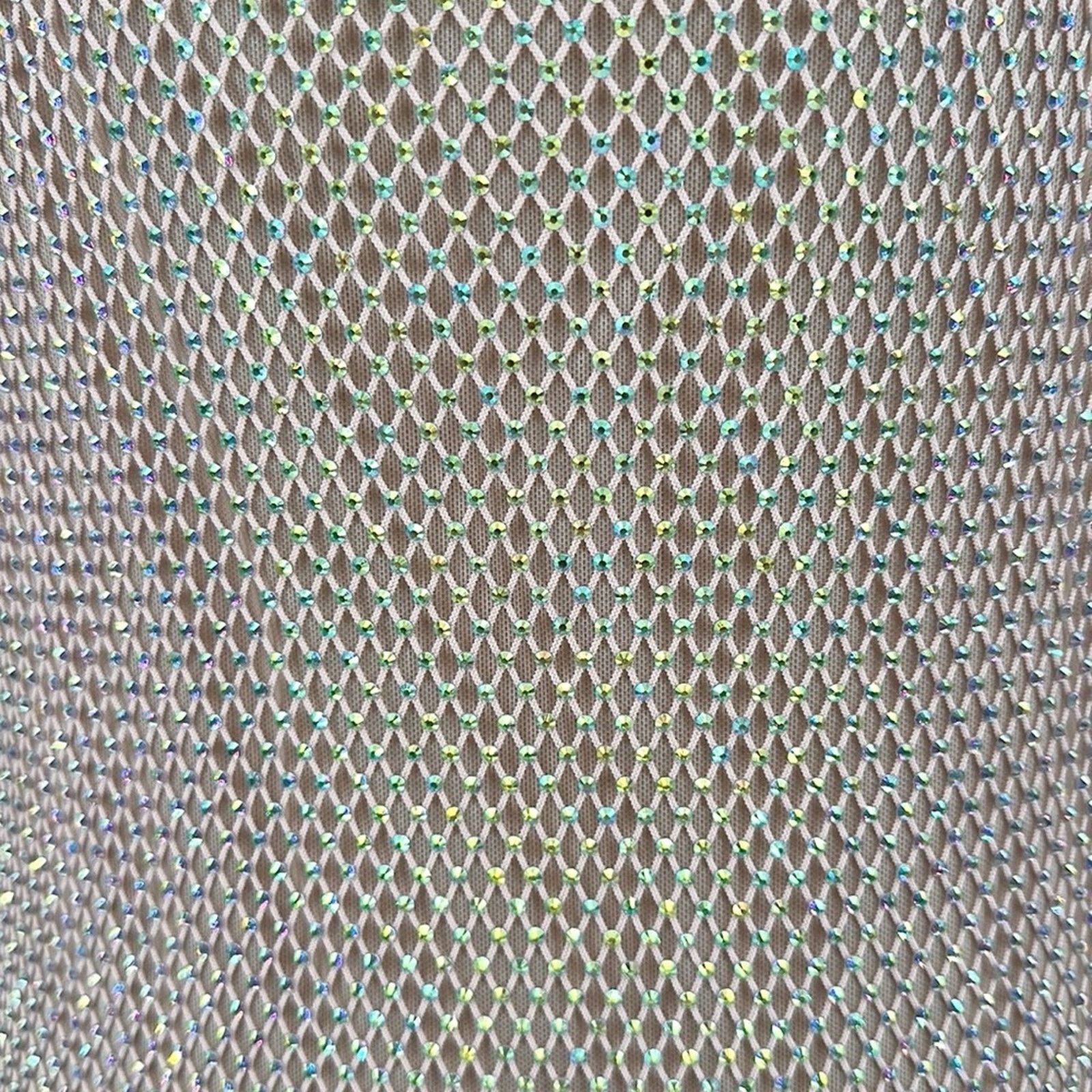 LoveShackFancy LoveShackFancy Calvert Beaded Crystal Embellished Mesh Dress Size S / US 4 / IT 40 - 3 Thumbnail