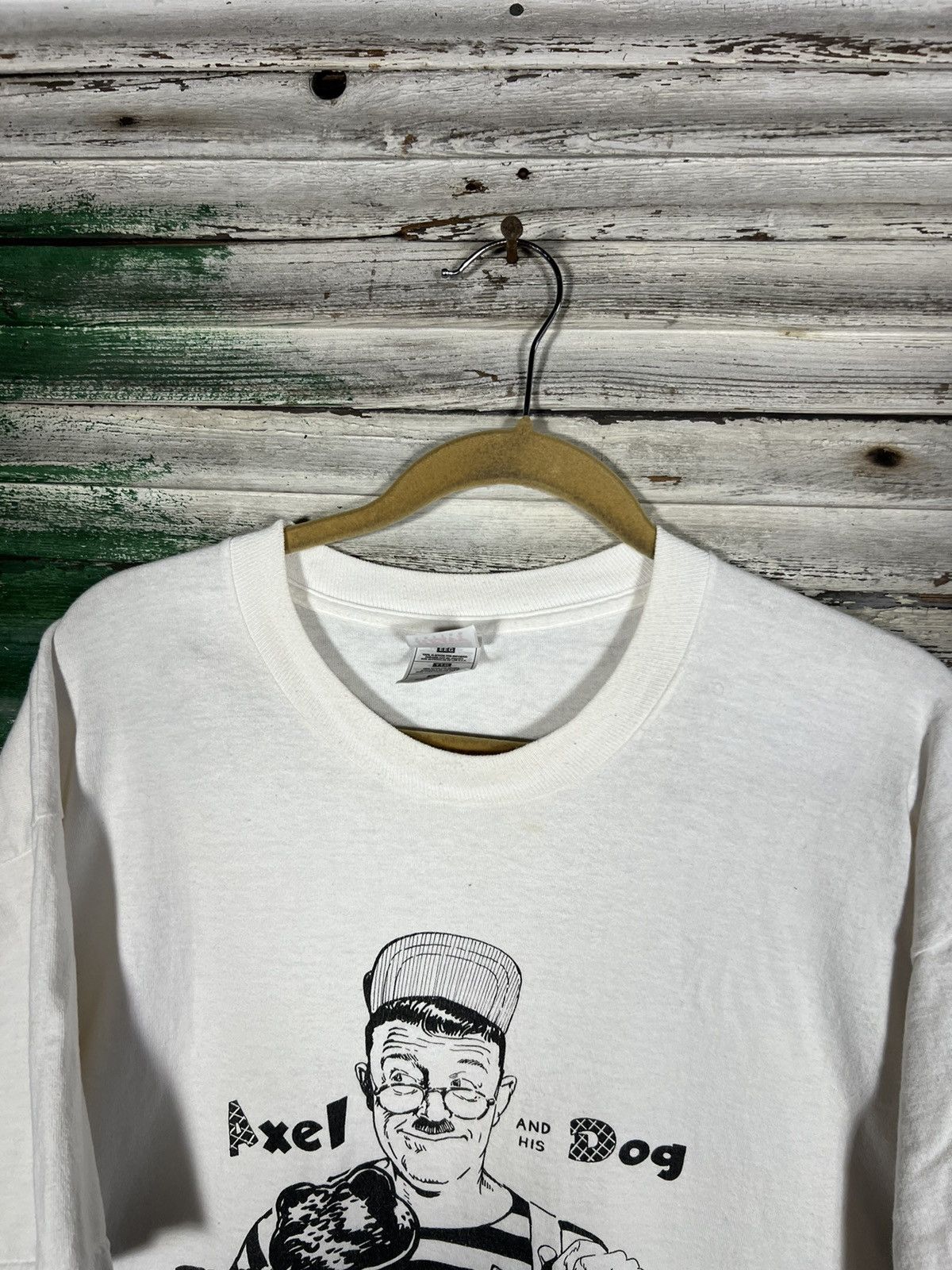 Vintage Vintage Axel and his Dog Shirt Size US XXL / EU 58 / 5 - 5 Thumbnail