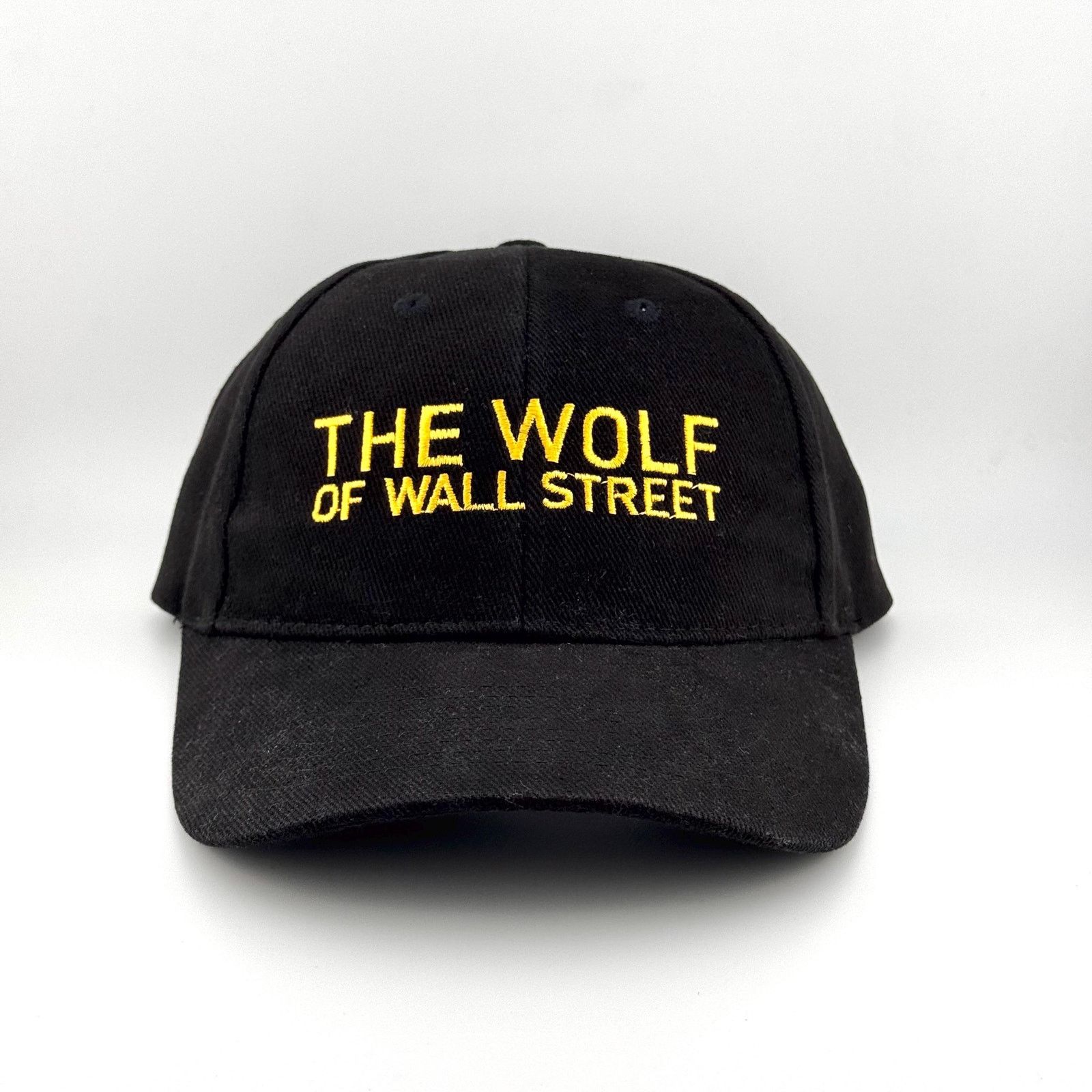 Vintage The Wolf of Wall Street Hat Vintage Finance Cap Movie Promo Size ONE SIZE - 2 Thumbnail