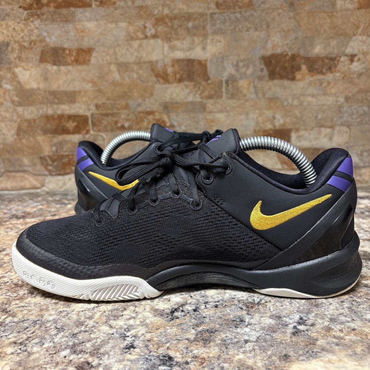 Nike Nike Kobe 8 Protro Lakers Away Size 6.5Y Size US 6.5 / EU 39-40 - 7 Thumbnail