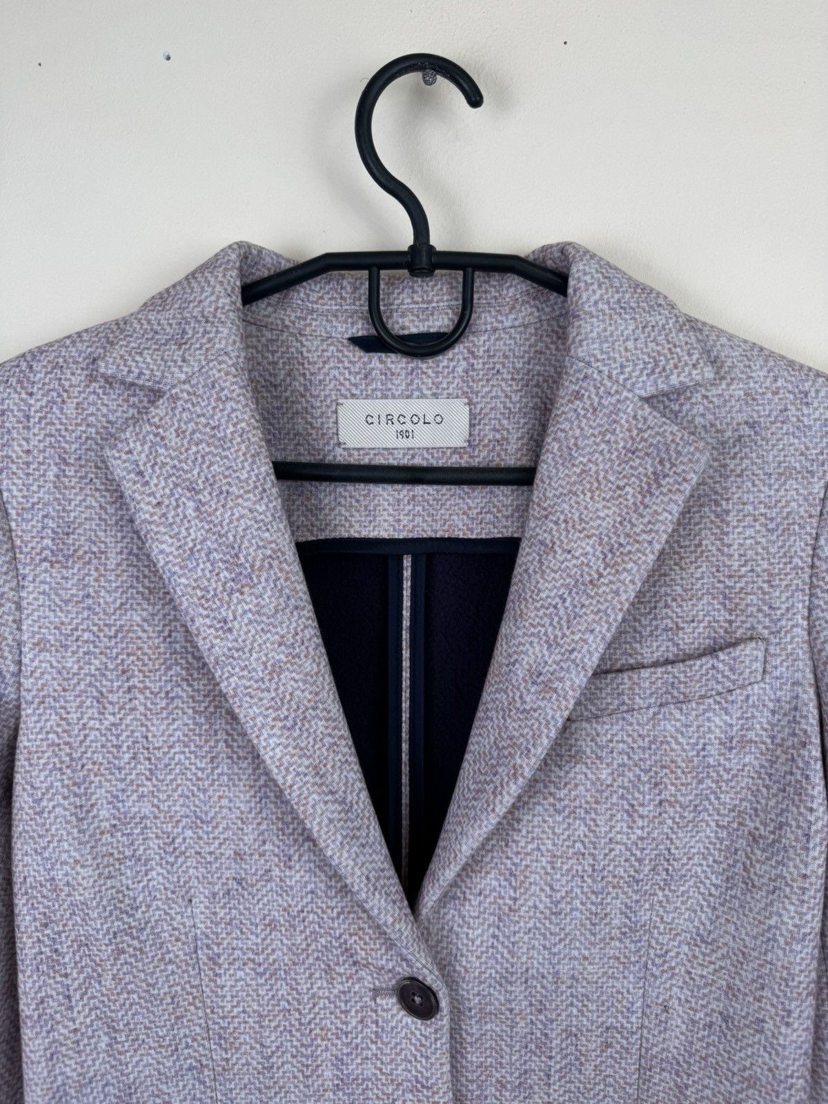 Circolo 1901 Circolo 1901 Women Blazer Pink XS Luxury Italy Designer Size XS / US 0-2 / IT 36-38 - 10 Thumbnail