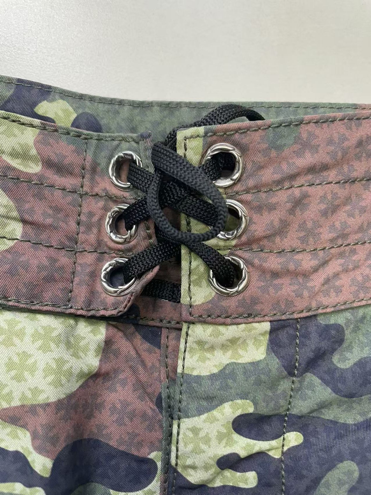 Chrome Hearts Chrome Hearts Tonal Monogram Camouflage Drawstring Shorts Size 36" / US 14 / IT 50 - 4 Thumbnail