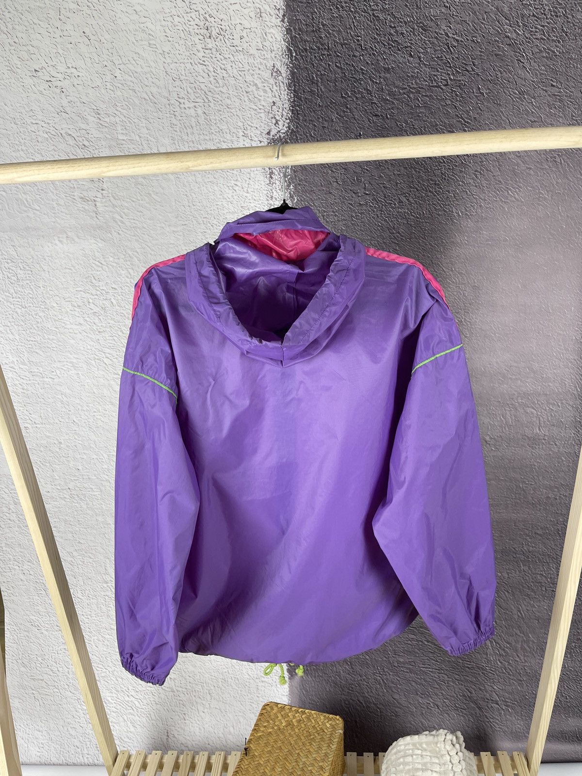 Adidas Adidas vintage 70s 80s light jacket purple bag package Size US M / EU 48-50 / 2 - 17 Thumbnail