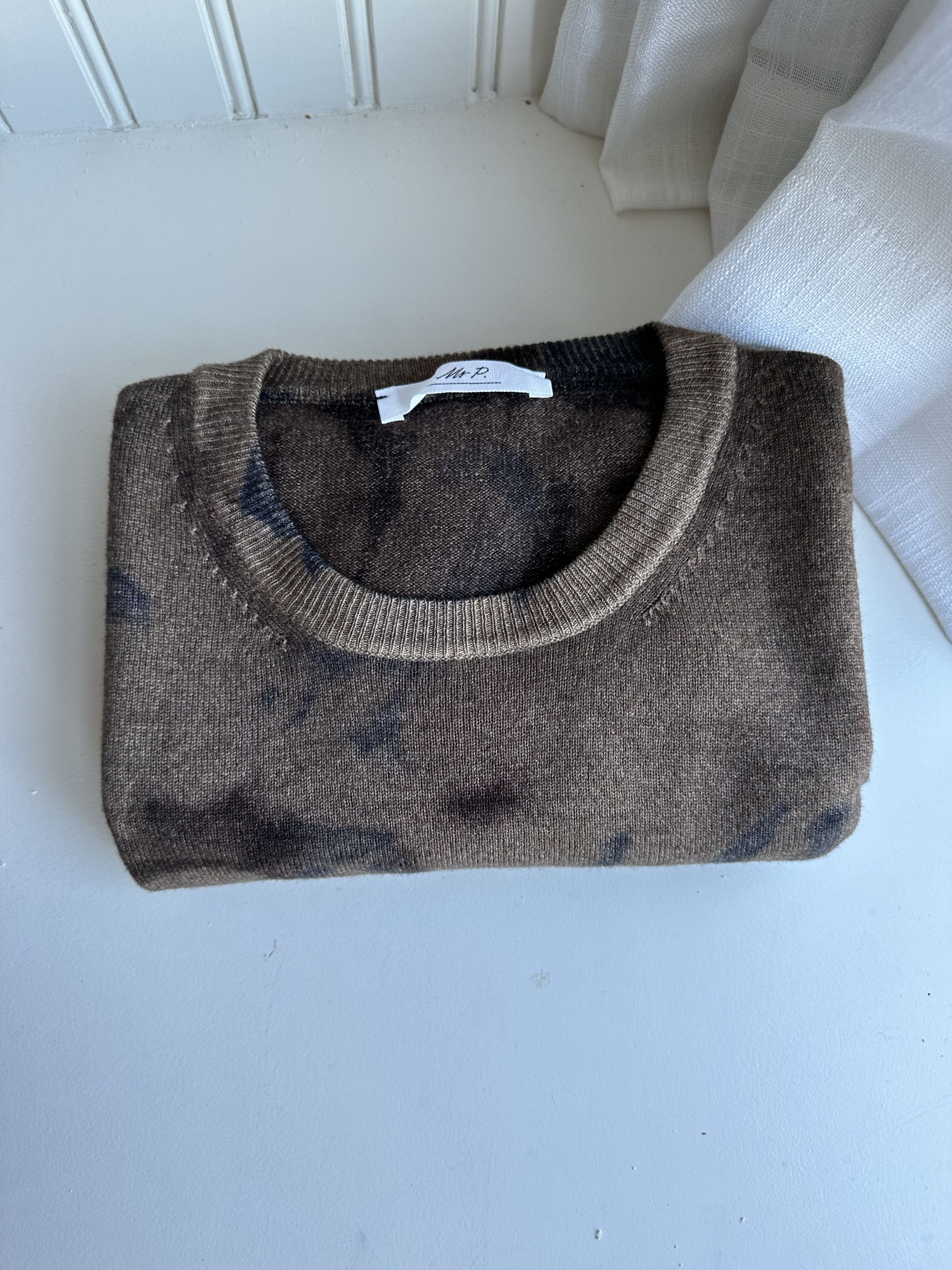 Mr P. Spray-Dyed Merino Wool Sweater Size US S / EU 44-46 / 1 - 13 Thumbnail