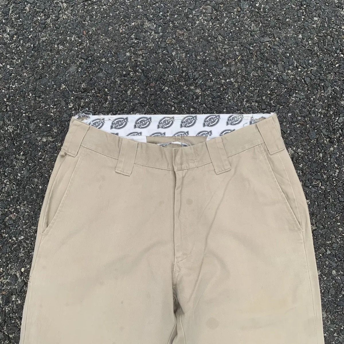 Dickies Vintage Dickies W30 L31 Trousers Work Wear Khaki Pants Size US 30 / EU 46 - 3 Thumbnail