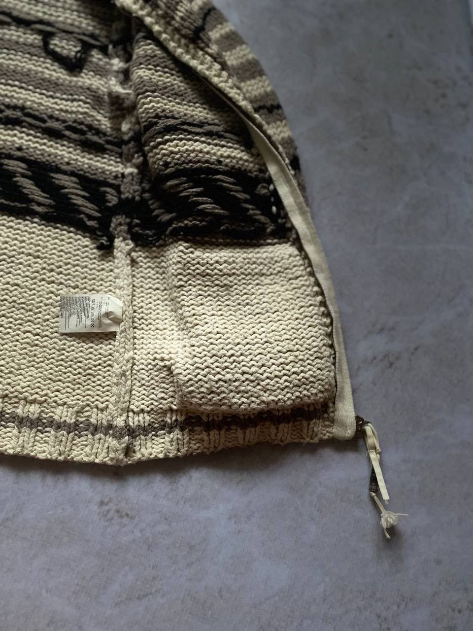 Diesel × Vintage Vintage 90s Diesel Bandits Knit Zip Up Cardigan Hype Rare Size US S / EU 44-46 / 1 - 11 Thumbnail