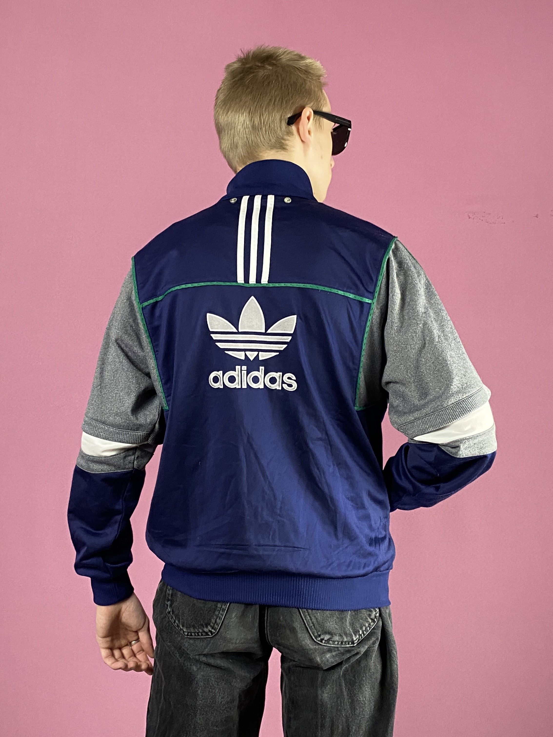 Adidas × Vintage 90s Adidas Vintage Men's Track Jacket - S Size US S / EU 44-46 / 1 - 3 Thumbnail