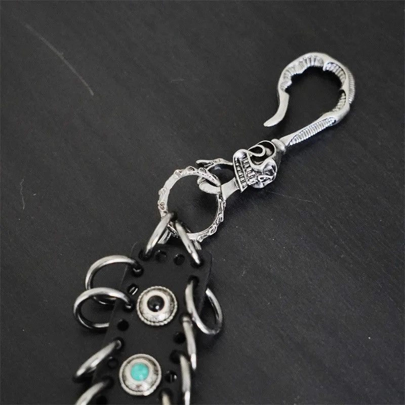 Jewelry Hip Hop Retro Chain Keychains Pants Chain Waist Chain Size ONE SIZE - 3 Thumbnail
