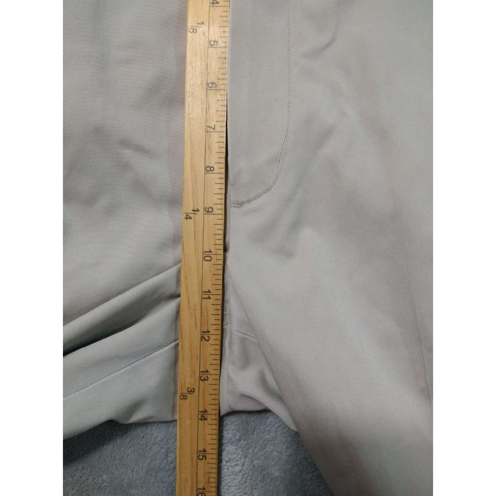 Brooks Brothers Brooks Brothers Pants Mens 36x32 Beige Chino Flat Front Cotton Size US 36 / EU 52 - 4 Thumbnail