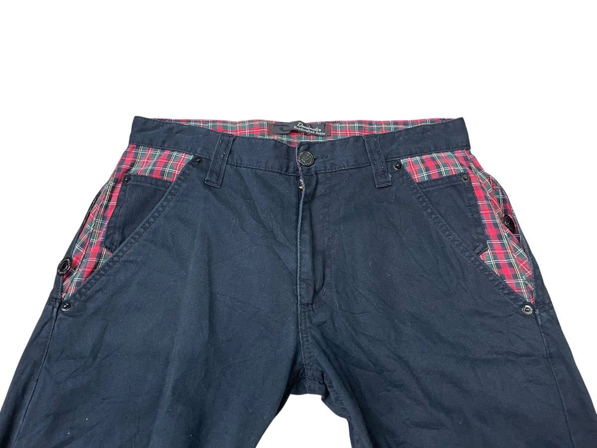 If Six Was Nine Vintage Dominate Handcrafted Jeans Pant Punk Style Size US 31 - 4 Thumbnail