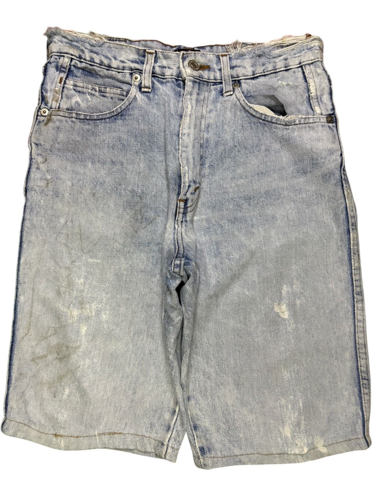 ERL × Levi's Levi's x ERL distressed jorts | Grailed