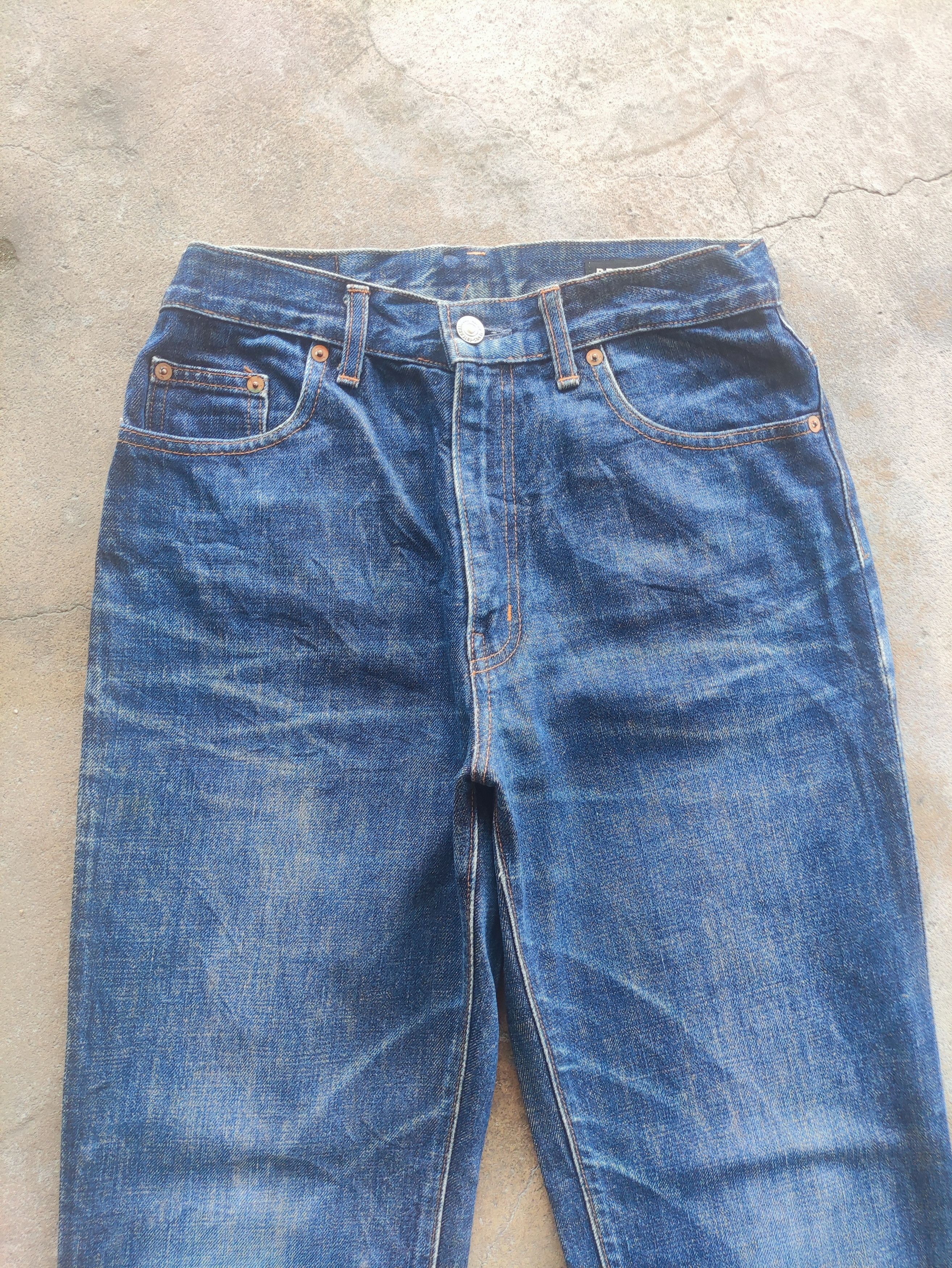 Japanese Brand × Jean Vintage Japanese Brappers Faded Denim Pants W29x30 Size US 29 - 3 Thumbnail