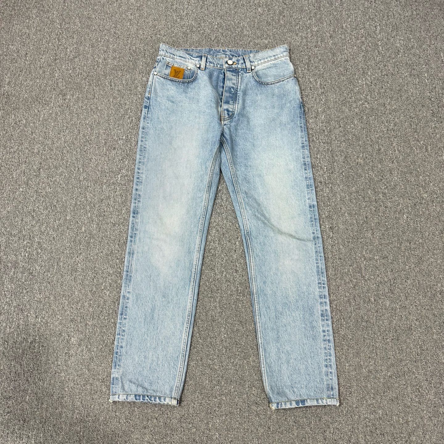 Louis Vuitton Louis Vuitton LV 25 Embroidered Logo Jeans Size US 30 / EU 46 - 1 Thumbnail