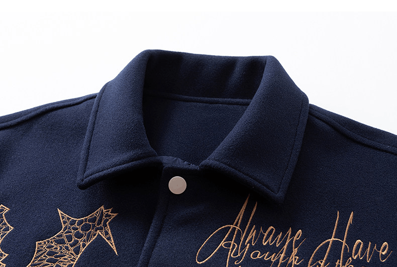 Other Embroidered Varsity Jacket Streetwear Baseball Jacket Size US M / EU 48-50 / 2 - 2 Thumbnail