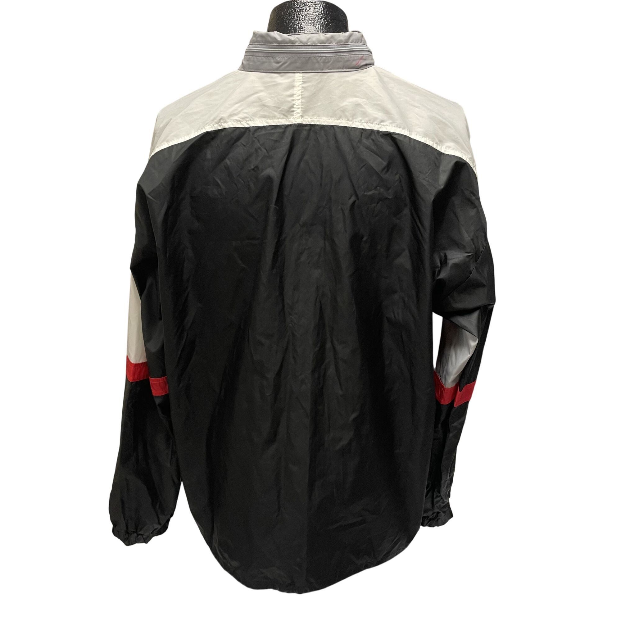 Other Vtg Bonnie Sportswear Nylon COLORBLOCK Hooded Windbreaker Size US XL / EU 56 / 4 - 3 Thumbnail