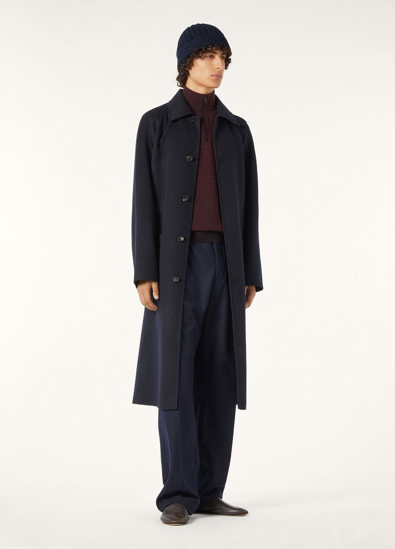 Loro Piana o1w1db10226 FAG4525 Roadster Mezzocollo Sweater in Burgundy Size US L / EU 52-54 / 3 - 2 Thumbnail