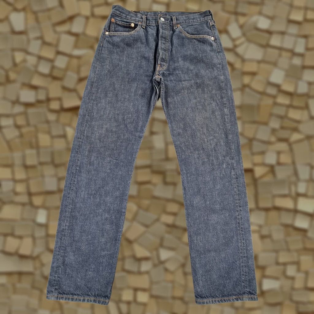 Levi's VINTAGE Levi's 501 Jeans Mens Regular Straight W32 L32 Denim Blue 90s USA Classic Size US 32 / EU 48 - 1 Thumbnail