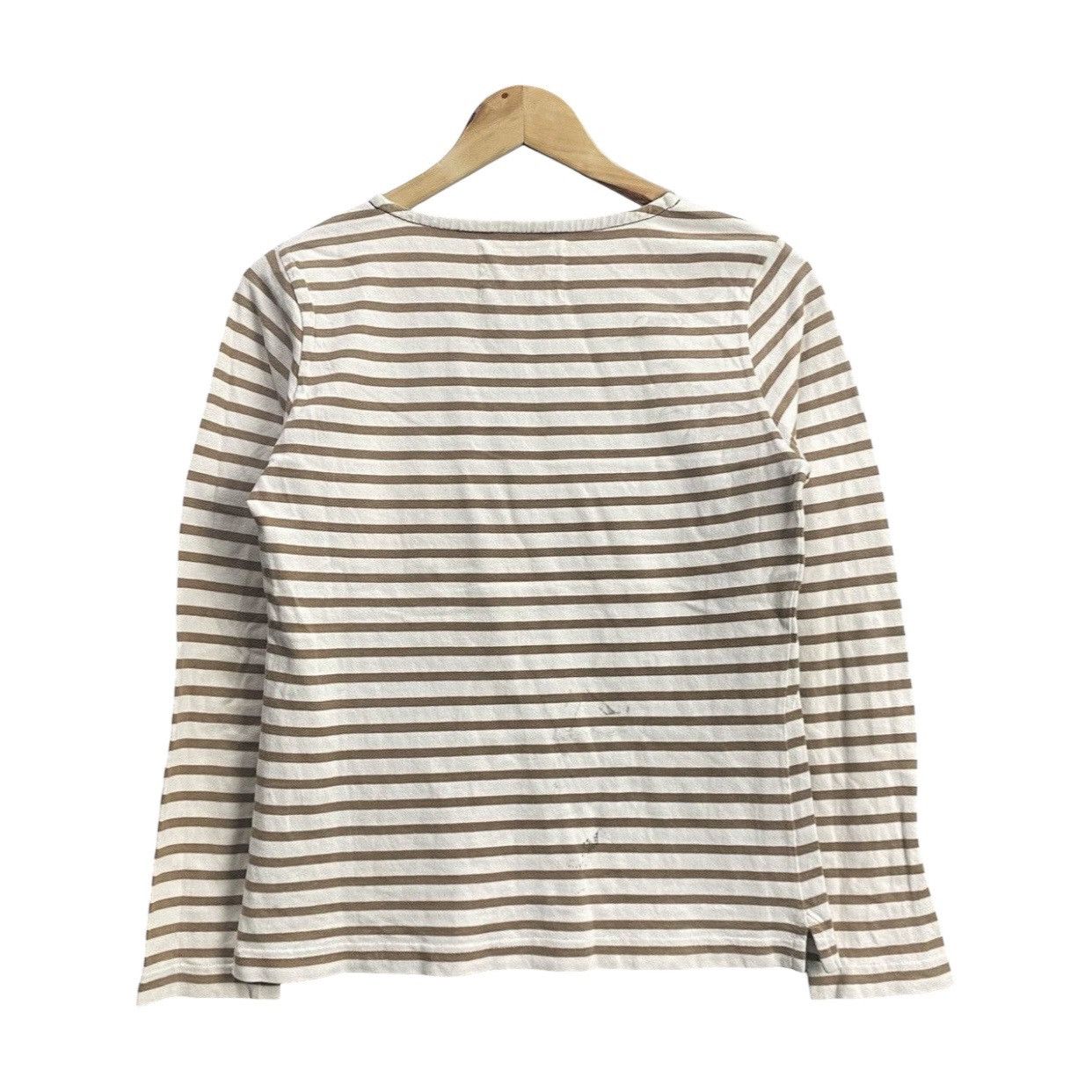 Margaret Howell MHL Margaret Howell Striped Long Sleeve Breton Tee Size US S / EU 44-46 / 1 - 2 Thumbnail