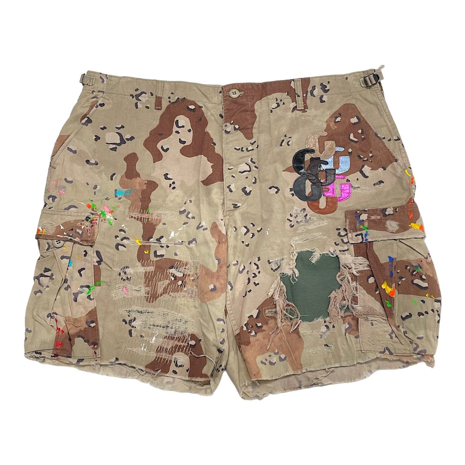 Gallery Dept. Gallery Department Cargo Shorts Chocolate Chip Camo