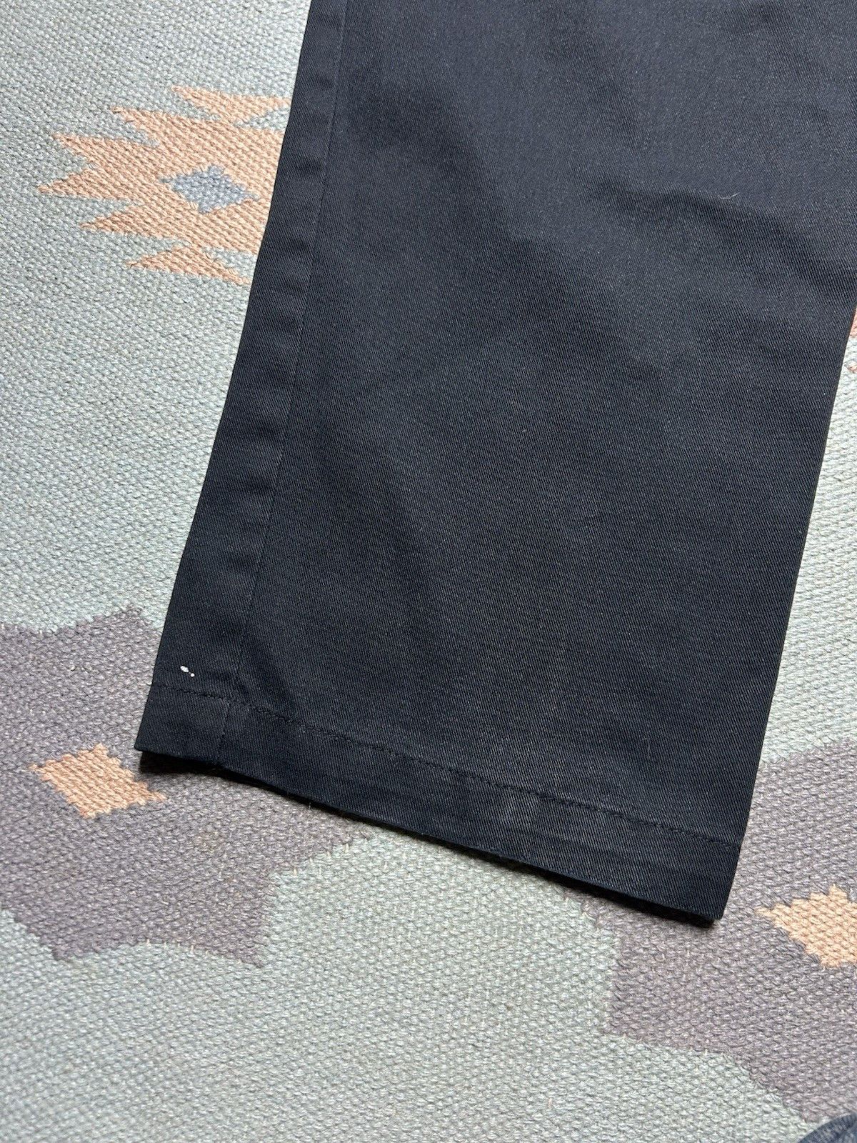 Vintage Dickies 874 original fit work pants black straight 38x31 Size US 38 / EU 54 - 8 Thumbnail
