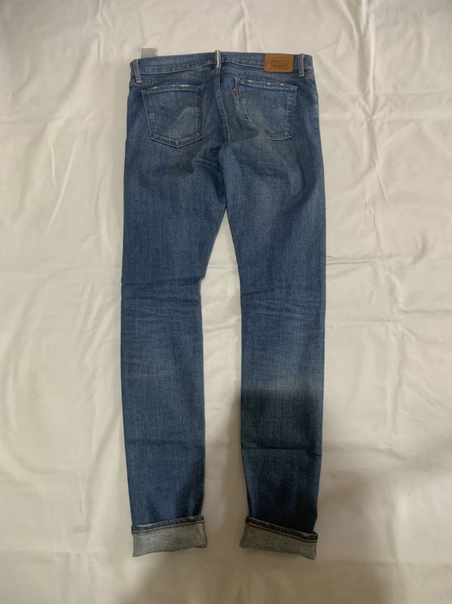 Levi's Selvedge Distressed Levi's Slim Jeans Denim Long Pants Size US 28 / EU 44 - 9 Thumbnail