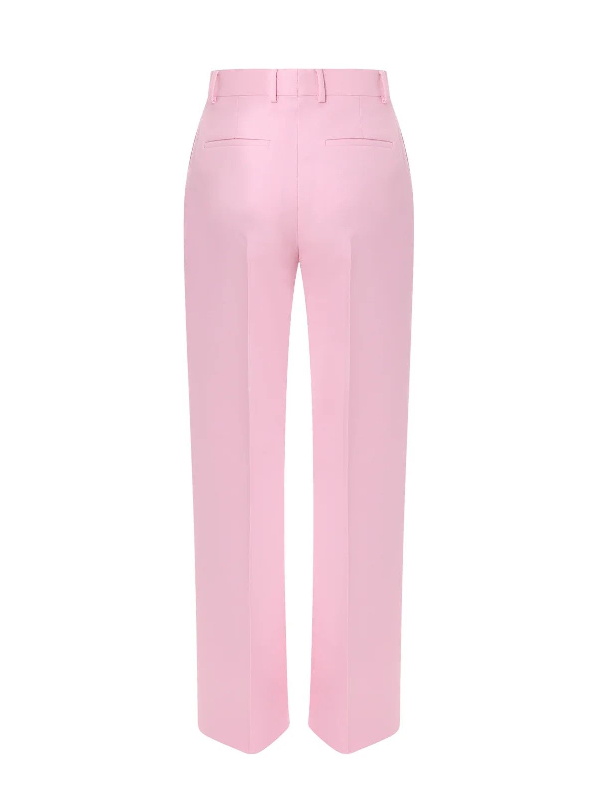 Salvatore Ferragamo o1s1rm0924 High Waist Pant in Pink Size 27" / US 4 / IT 40 - 2 Thumbnail