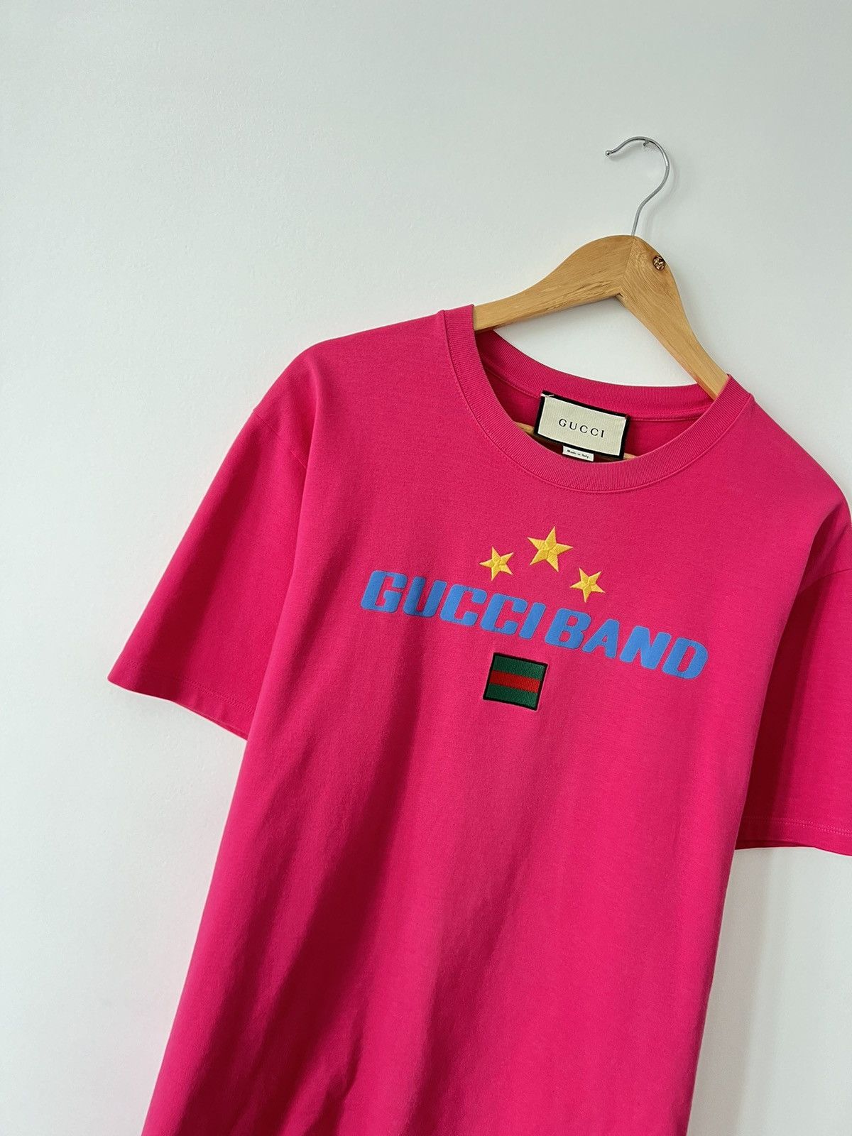 Gucci Band pink tee Size US M / EU 48-50 / 2 - 3 Thumbnail
