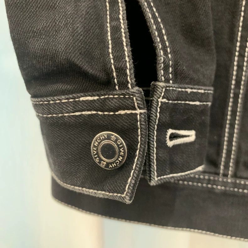 Givenchy Givenchy Five-Star Embroidered Denim Jacket Size US M / EU 48-50 / 2 - 5 Thumbnail