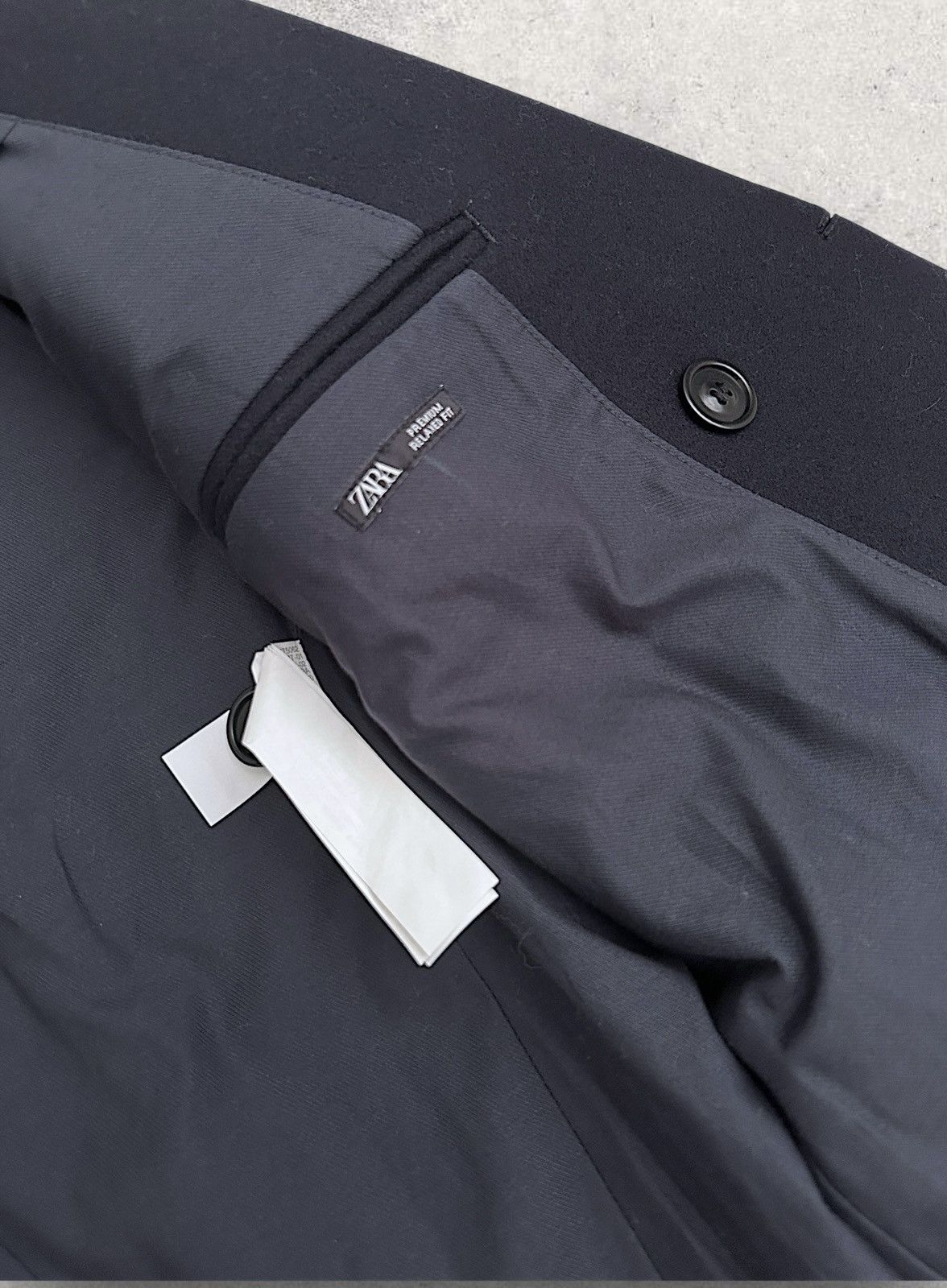 Zara Zara Premium Wool Pea Coat Size US L / EU 52-54 / 3 - 6 Thumbnail