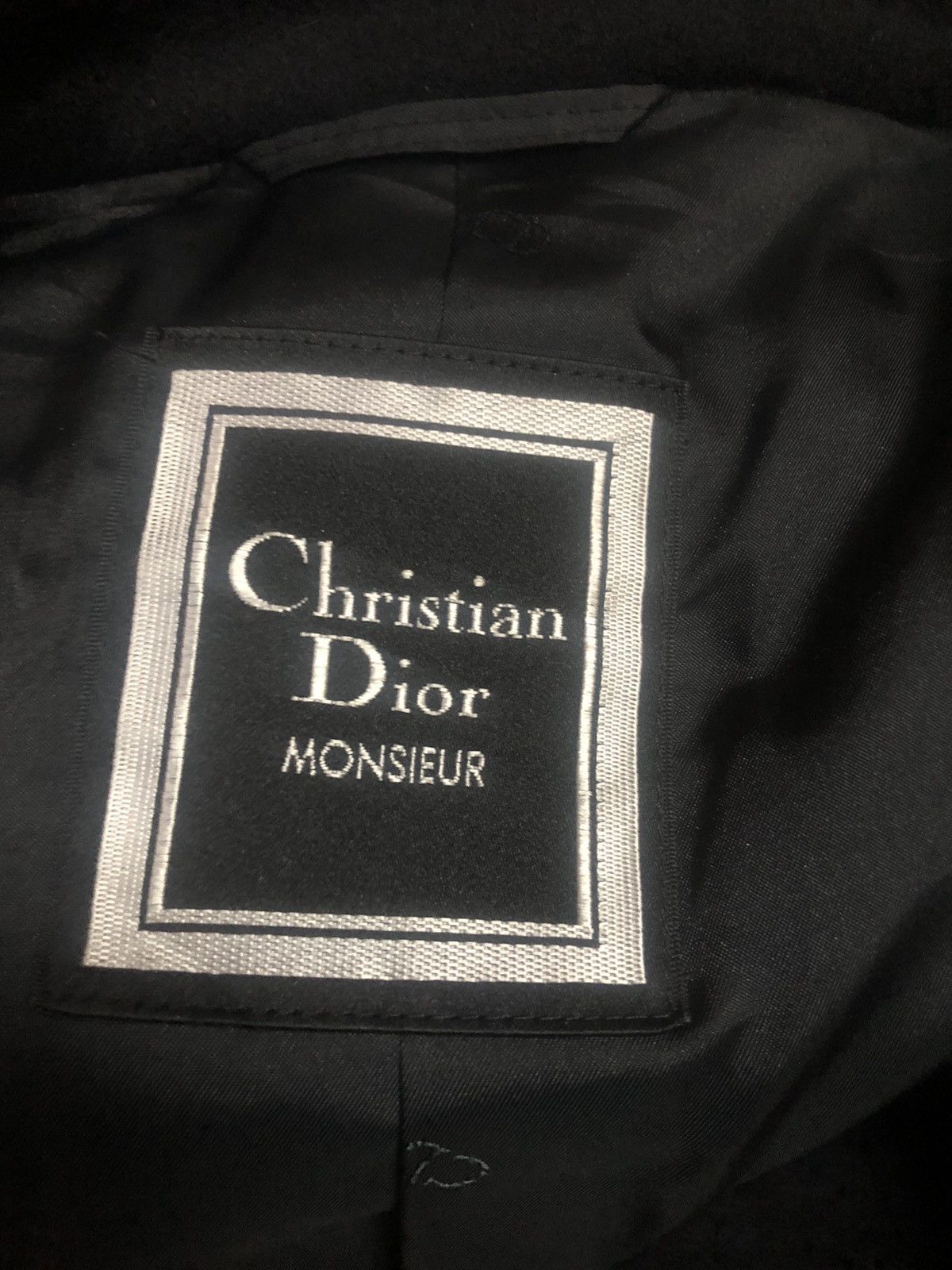 Christian Dior Monsieur Christian Dior Cashmere Double Breast Coat Size US L / EU 52-54 / 3 - 3 Thumbnail