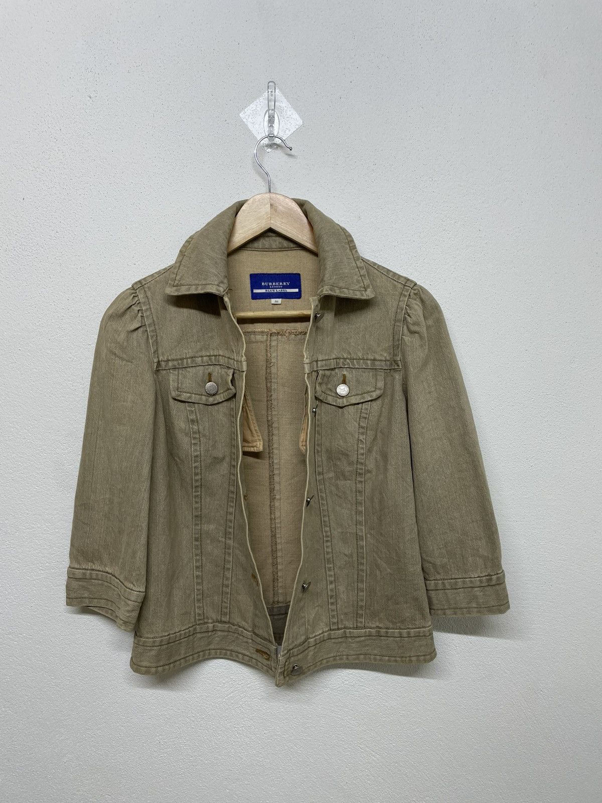 Burberry Vintage Burberry Denim Jacket Size S / US 4 / IT 40 - 4 Thumbnail