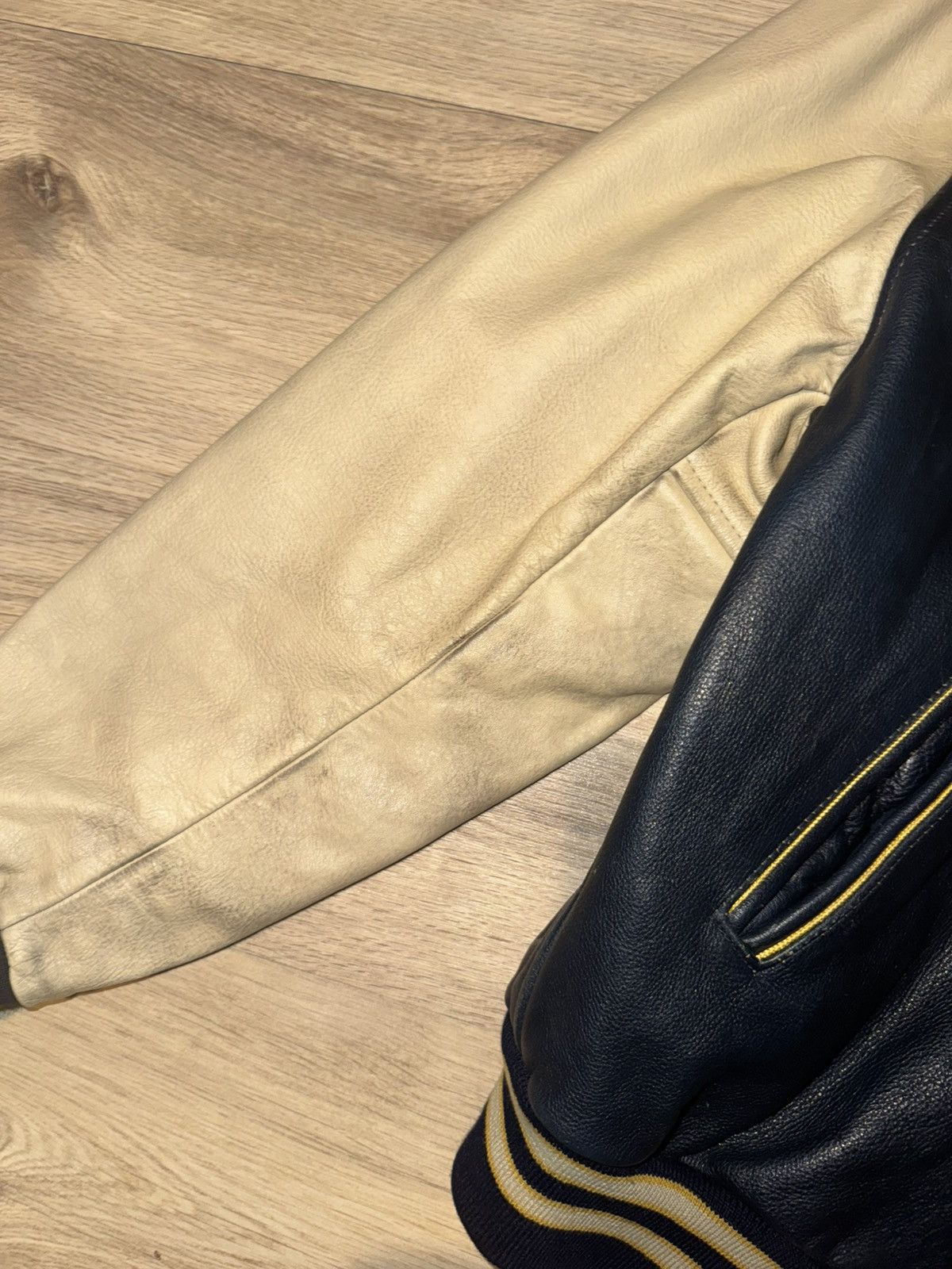 Vintage Redskins vintage bomber leather XXL Size US XXL / EU 58 / 5 - 6 Thumbnail