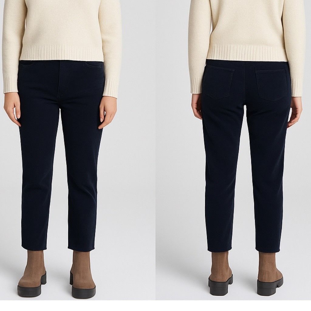 Talbots Talbots Corduroy Flawless Five Pocket Slim Ankle Pants Navy Size 32" / US 10 / IT 46 - 1 Thumbnail