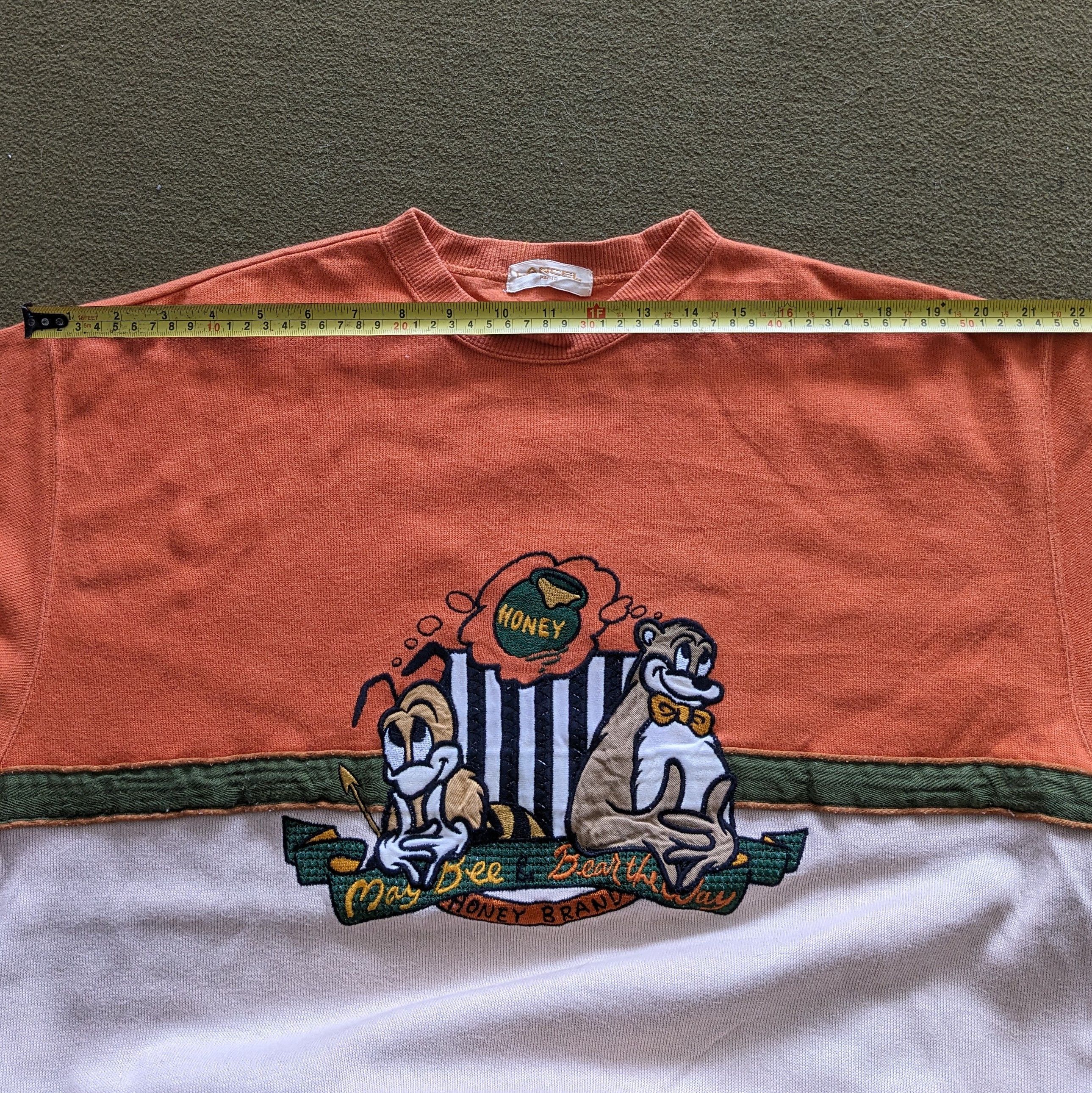 Lancel Vintage LANCEL Honey Tiger Brand Sweatshirt Size US M / EU 48-50 / 2 - 5 Thumbnail