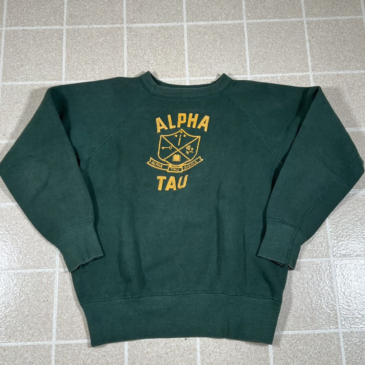 Champion Vintage 50s 60s Champion Running Man Sorority Sweatshirt Size US L / EU 52-54 / 3 - 1 Thumbnail