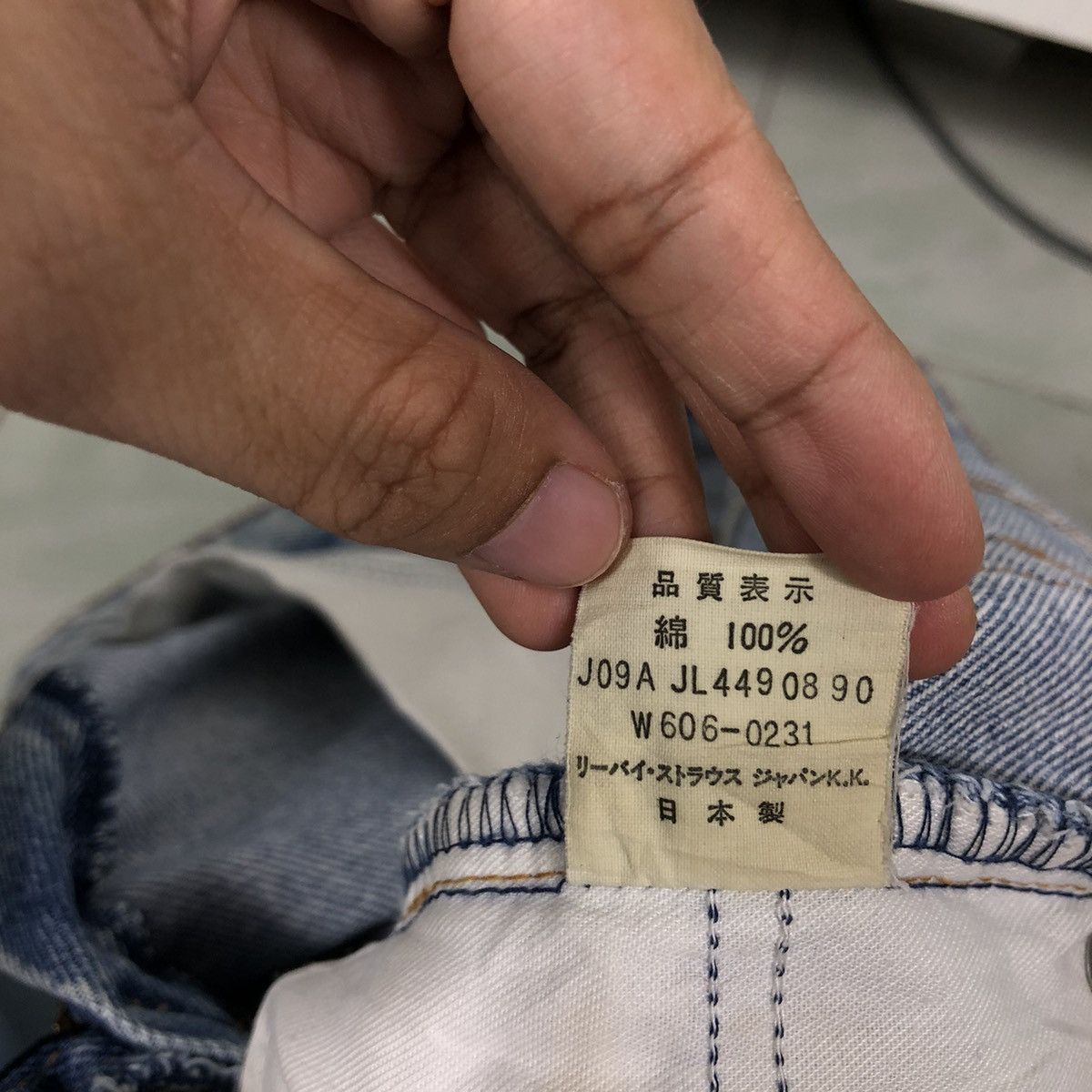 Levi's 🔥90’s Vintage Mini Skirt Levi’s Denim Size 24" / US 00 / IT 34 - 15 Thumbnail
