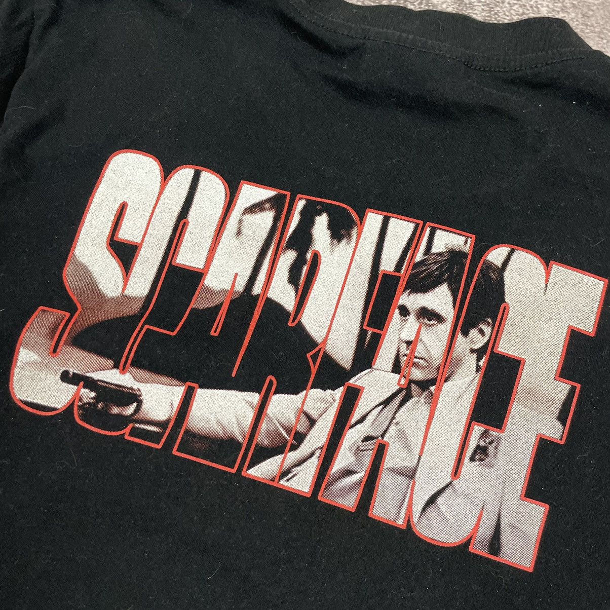 Vintage Vintage 90’s Scarface The Roxx T Shirt Size US S / EU 44-46 / 1 - 12 Thumbnail