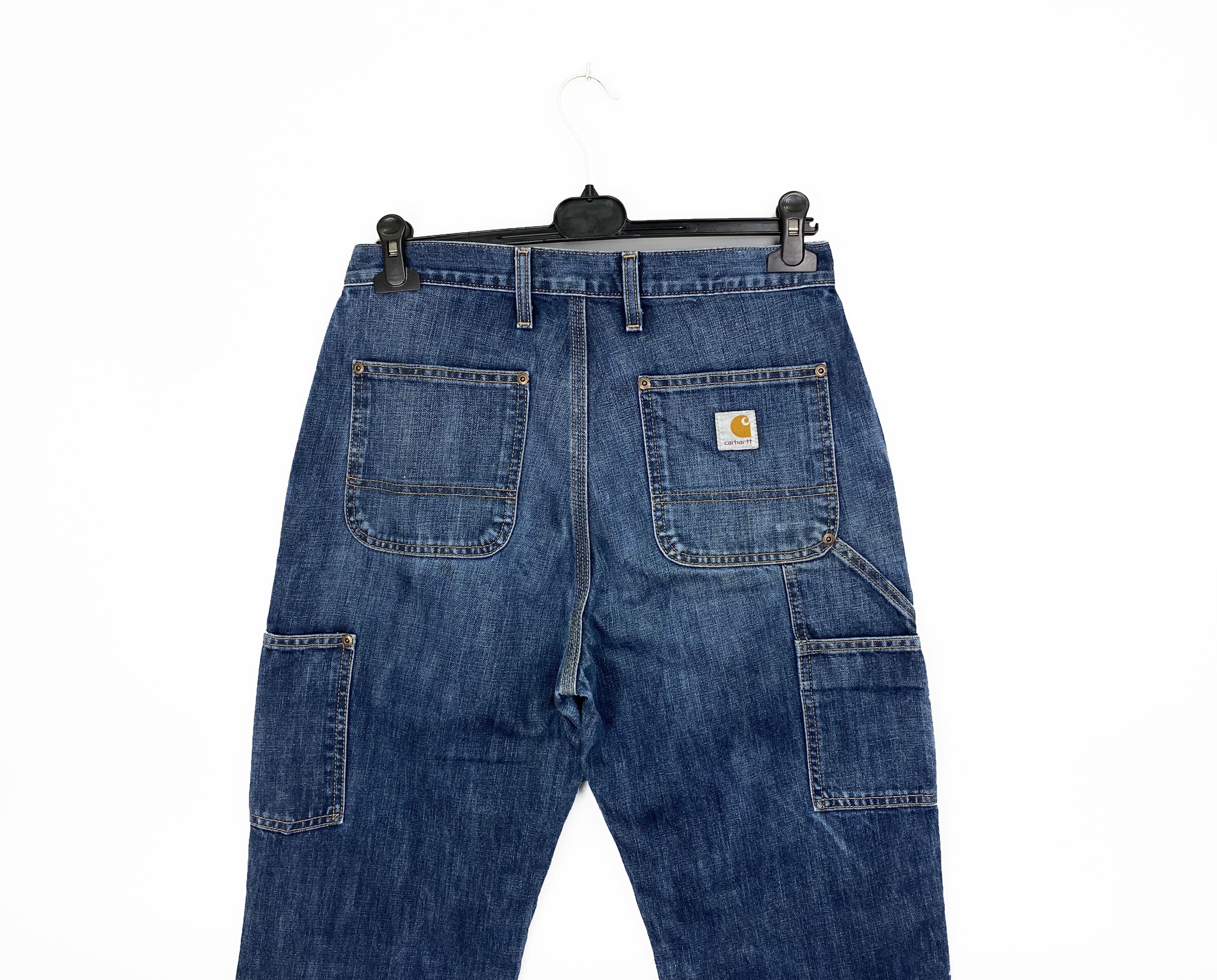 Carhartt Vintage CARHARTT Double Knee Logger Jeans Workwear Size US 30 / EU 46 - 7 Thumbnail