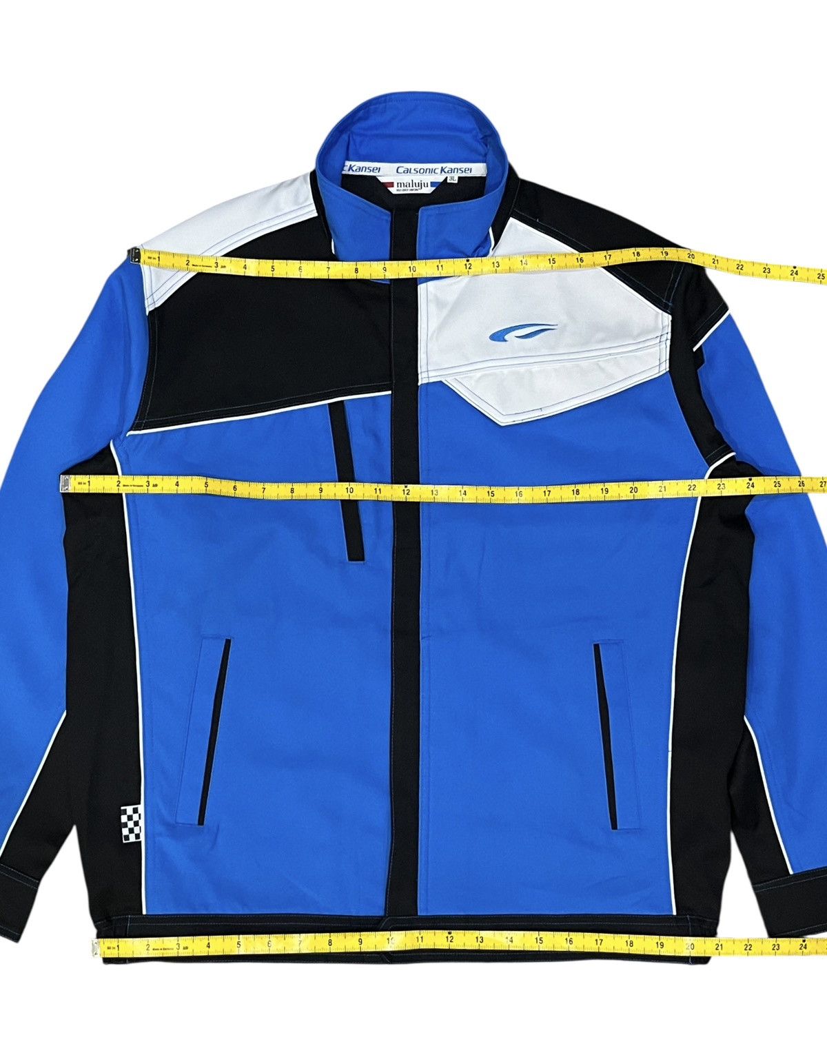 Garment Reproduction of Workers Calsonic Kansei Japan Worker Jacket Uniform Skyline GTR Size US M / EU 48-50 / 2 - 13 Thumbnail